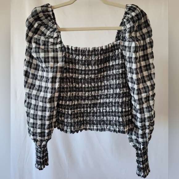 H&M smocked blouse - Picture 4 of 6